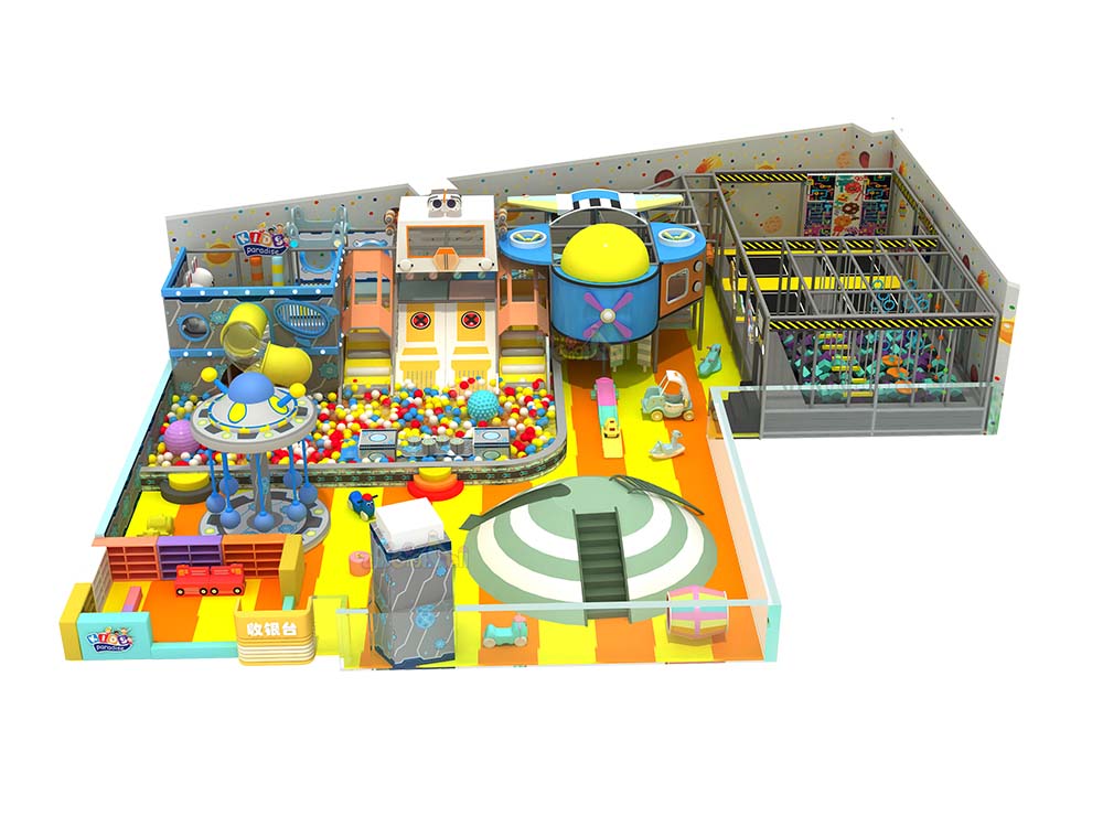 250㎡ Vibrant and Elaborately Designed Indoor Playground  Featuring Diverse Amusement Areas